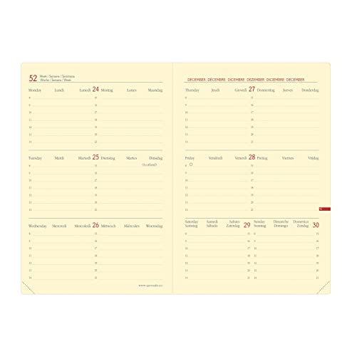 Quo Vadis 550014Q Agenda Scolastica HORIZONTAL