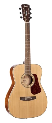 Guitare folk Cort Luce 100C Naturel Satin - Les Beatles, Paul McCartney, John Lennon, RIngo Starr, George Harrison Guitare folk Cort Luce 100C Naturel Satin