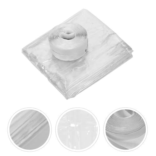 Película transparente aislante para ventana DIY Uonlytech miniatura 6
