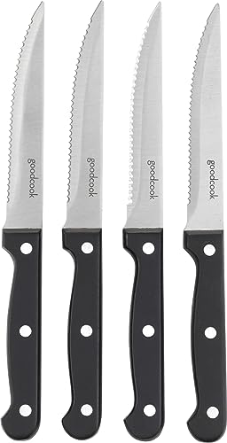 Good Cook Everyday Steak Knives 4pk, Full-Tang