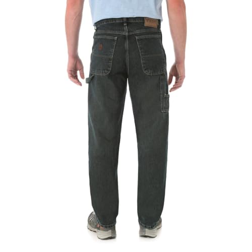 Wrangler Mens Carpenter Jeans, Dark Quartz, 48W x 30L US2