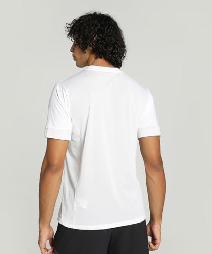 Image of Puma Men Polyester Solid Regular Fit T-Shirt