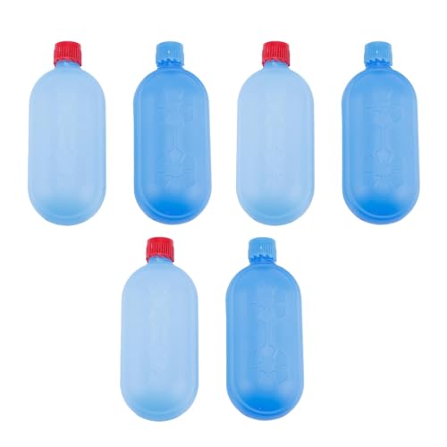 Amagogo 6Pcs Ice Cooler Blocks Freezer Ice Blocks Portable Freezer Packs Ice Packs for Picnic Kitchen Fishing Travel Cool Box Hiking