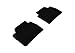3D MAXpider Custom Fit Kagu Floor Mat (Black) for 2012-2020 BMW 3 Series (F30) / 4 Series(F36) - 2ND Row