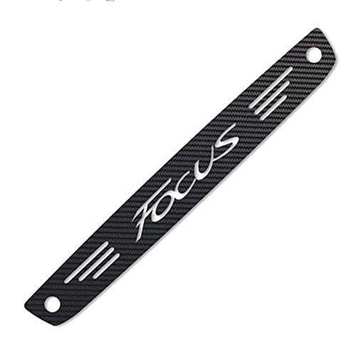 Qirc Etiqueta engomada de la luz de freno de la fibra del carbono del coche para el foco 2005-2013 etiqueta engomada de la luz de freno, etiqueta engomada decorativa de la luz de Cover