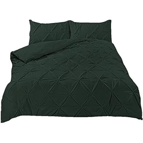 Highams Forest Green Duvet Cover Set Cover