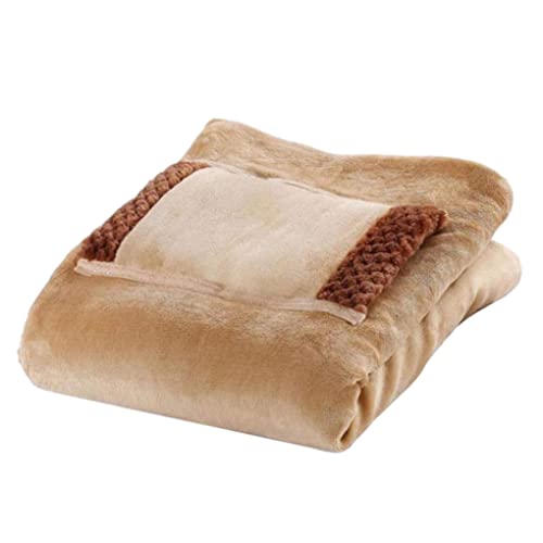 Tapis couverture chauffante de bureau NIDONE plaid électrique genoux pour le télétravail