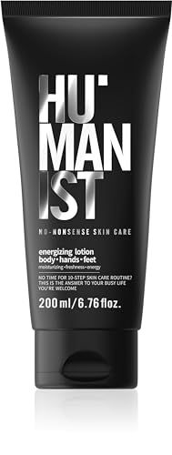 HUMANIST – Men’s Care – Energizing Lotion – Körper, Hände, Füße – Elastizität – Regeneration – Nahrung – Glättung, Erfrischung – Kokosöl, Sheabutter, Vitamin E, Mangobutter, Kornblumenextrakt – 200 ml HUMANIST – Men’s Care – Energizing Lotion – Körper, Hände, Füße – Elastizität – Regeneration – Nahrung – Glättung, Erfrischung – Kokosöl, Sheabutter, Vitamin E, Mangobutter, Kornblumenextrakt – 200 ml