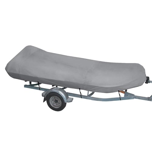 Embarcación Neumática Funda Protectora - Funda De Lancha | Cubierta De Barco | Cobertor De Lancha Motora | Guardapolvo | Resistente Cubierta De Barco Prueba De Polvo Y Anti Rayos UV