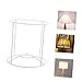 Gadpiparty Stylish Diy Lampshade Ring Frame Easy to Install Industrial Table Lamp Chandelier Stand E27 Bulb Support