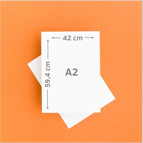10 x A2-Wabenkarton, 10 mm, 10 Bögen, Wabenkarton, Größe A2 (42 x 59,4 cm), 1 cm Dicke, Kraft auf beiden Seiten
