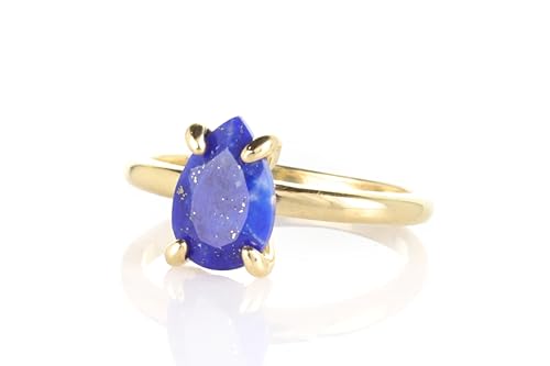 Bague Lapis Lazuli Bleue avec boîte cadeau offerte : l'idée parfaite pour un anniversaire