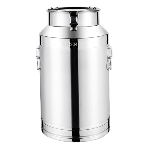 Cruche de lait inox 5L CAN MAISE idéale pour le transport de la ferme à la cuisine