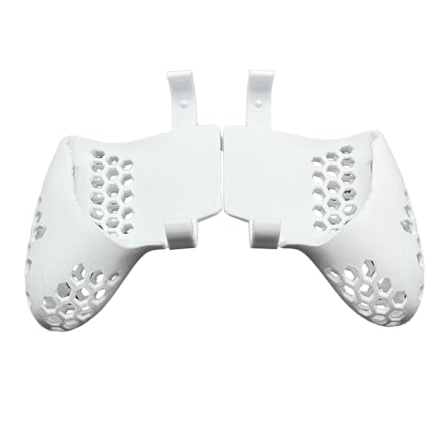 Adecuado Para Retroid Pocket 5 Agarre, Mango De Agarre Impreso En 3D DIY Para Consola De Juegos Para Retroid Pocket 5 Mango De Sujeción Diseño Ergonómico (Blanco)
