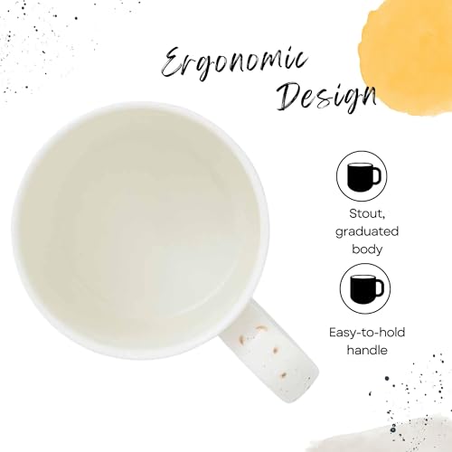 Royal Worcester 14 Oz What A Hoot Christmas Mug with Owl Design - Fine Bone China Winter Holiday Coffee Mug, Microwave & Dishwasher Safe, Wrendale Designs Festive Holiday Tableware