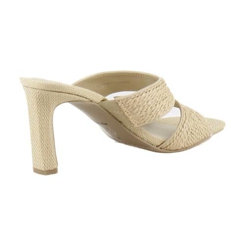 Image of Natural Raffia GITEL Heels by DOLCEVITA