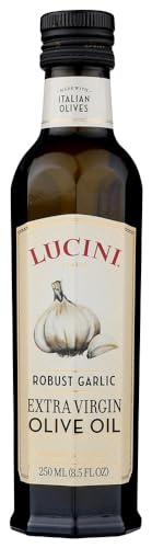 Aceite de oliva extra virgen con ajo robusto Lucini Italia 8.5 fl oz pack 6 miniatura 1
