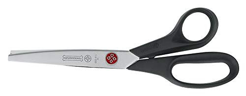 Tesoura de Picotar Mundial Creative Preto em Aço Inoxidável