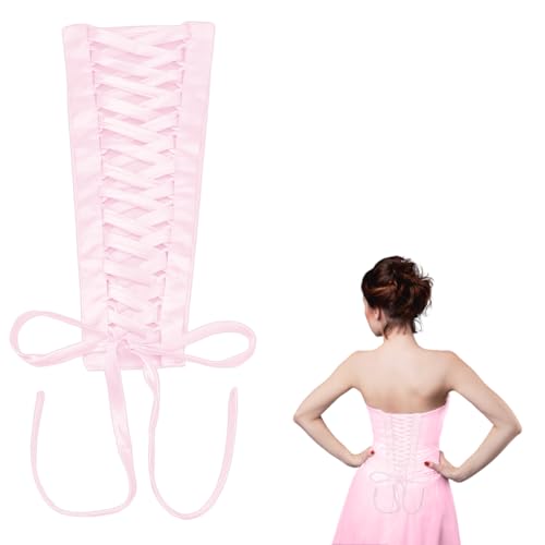 nbeads Hochzeitskleid Korsett Kit, 4 Stück Frauen Hochzeitskleid Reißverschluss Ersatz Korsett Rücken Kit Verstellbare Passform Satin Korsett...