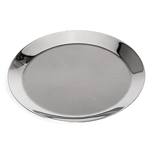 NKlaus Räucherplättchen Edelstahl Ø 8cm Räucherzubehör Weihrauch Plättchen 2976