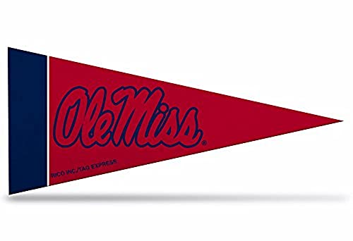 Image of Rico Industries NCAA Mini Pennant Set 4 inch x 9 inch Felt Mini Pennant Team Set (Includes 8 Pieces)