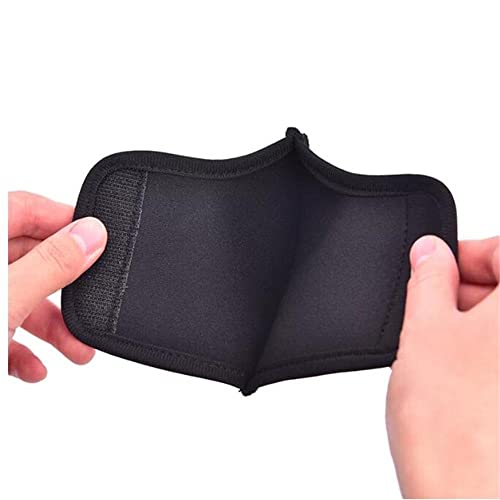 XBERSTAR Sattelstützenabdeckung für Suntour Federsattelstütze - Schwarz - Schutzhülle für NCX Sattelstütze - Fingerschutz