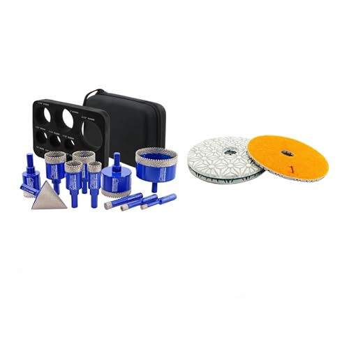 Kit de brocas diamantadas para porcelana y cerámica miniatura 1