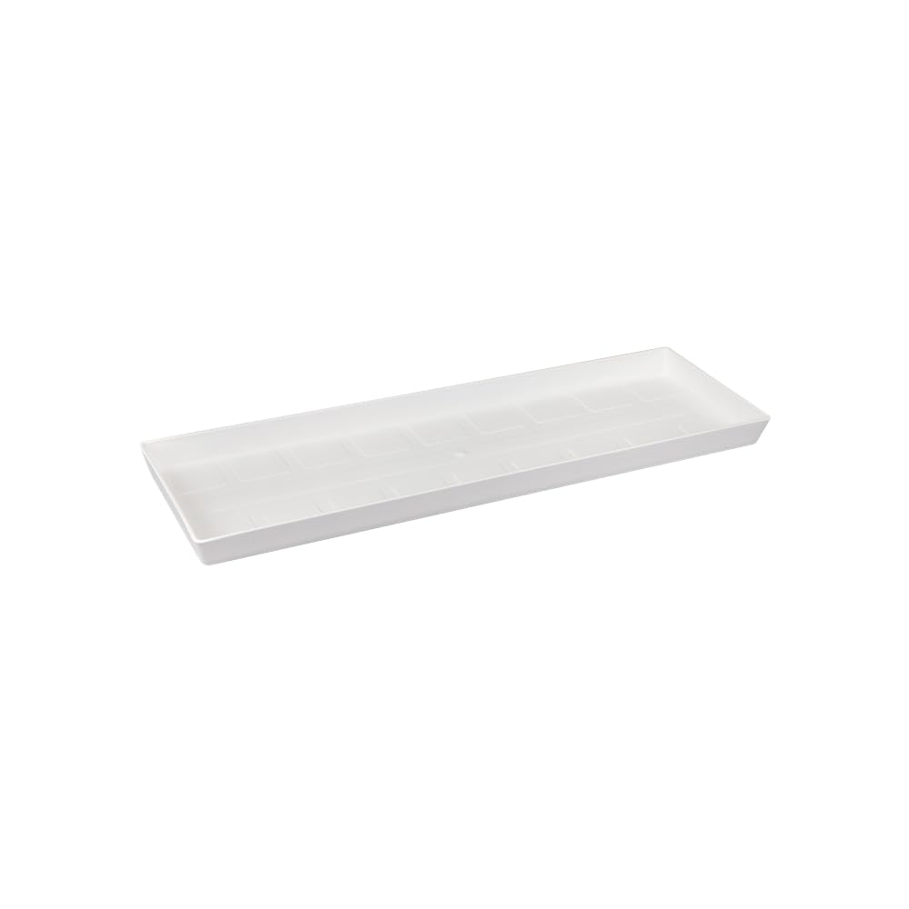 Elho Loft Urban podstawka balkonowa 50 – biała – na zewnątrz – Ø 47 x wys. 2,5 cm