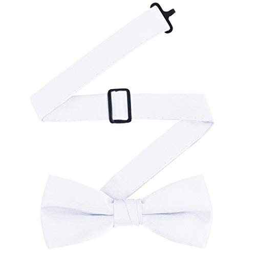 S.H. Churchill & Co. White Low Cut Satin Backless Tuxedo Vest & Bow Tie - 3 Button Front3