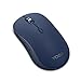 Lenovo Yoga – Silent Bluetooth Mouse (Wireless, Ergonomic, Ambidextrous, Optical IR LED Sensor, 6 Buttons, Scroll Wheel, Simultaneous Connectivity, x1 AA Battery) - Cosmic Blue