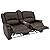 RecPro Reclining Loveseat for Camper