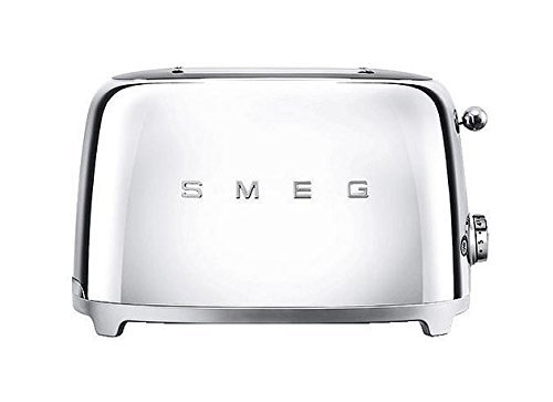 Smeg 2-Slice Toaster Chrome