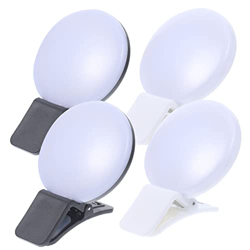 jojofuny Portable Nurse Light 4pcs Lights Nursing Badge Small Portable Lamp Clip on Purse