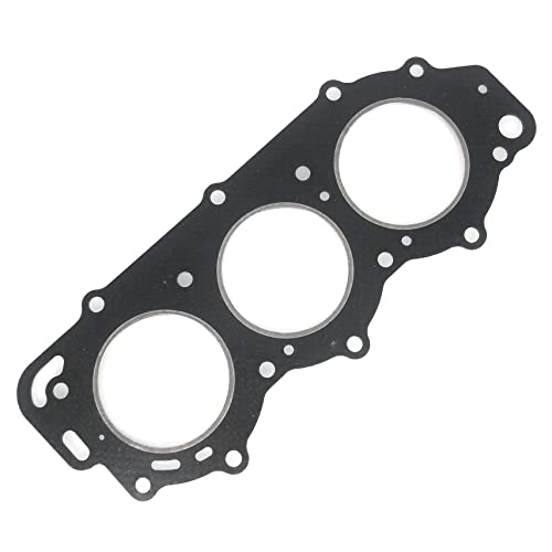 Image of 6H4-11181-A2-00,6H4-11181-A1-00,6H4-11181-A0-00,6H4-11181-00-00 Cylinder Head Gasket for Yamaha 40 50 HP Outboard 40HP 50HP 3 Cylinder 2-Stroke 1984-1994