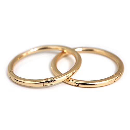ALEOED 2 Pieces Gold 2 in Inner O Ring Spring