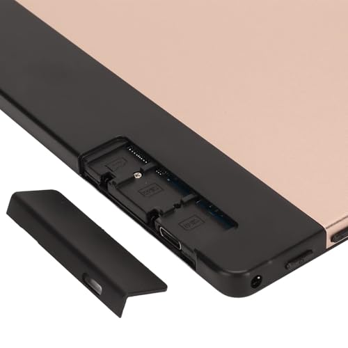 Image of Gaming Tablet Tablet Portable 2.4G 5GWiFi 8GB RAM 256GB ROM 1920x1200 5MP 13MP Octa Core 5800mAh Rechargeable Golden Tablet 100 to 240V Portable Tablet 10.1in Tablet 8GB RAM (US Plug) gaming pc