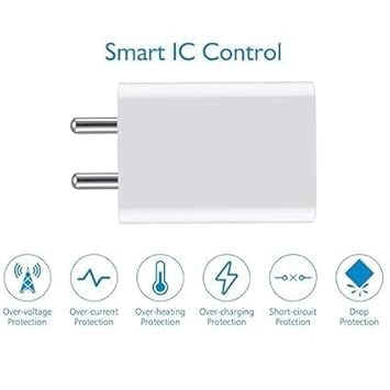 Image of Original 66W Flash Charging Adapter with USB to Type C Cable Compatible for Y200 5G /V29 /V27 /V25 /V23 /V23e /V21 /T2 /T2x /Y36 /Y56 /Y72 /iqoo neo 3 /neo 6 (Adapter and Cable) (DEC80)
