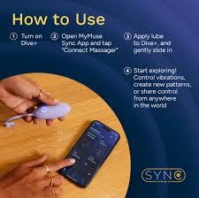 Image of MyMuse Dive + Personal Massager - Internal App-Controlled Massager, Infinite Modes, Mini Massager for Women, Rechargeable Massage Machine, pain relief, Relaxation - Lavender Haze