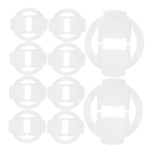 Unomor 100pcs Power Cord Clips for Outdoor Lights Easy Install Hanging Clamp for String Lights Heavy Duty Cable Retainer Clips