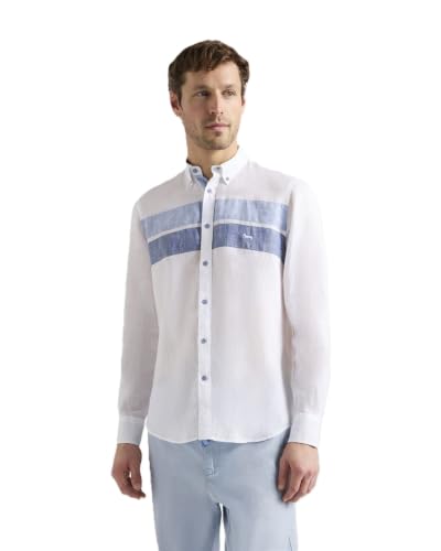 Chemise blanche ajustée Harmont & Blaine mode masculine chic