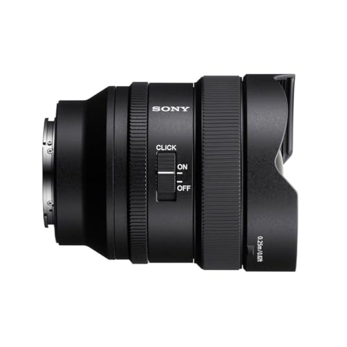 Sony SEL14F18GM – Objectif grand angle 14 mm F1.8 G Master plein format/APS-C, lumineux et compact (monture E, idéal architecture et astro, compatible A7, ZV-E10, A6400, A6700)