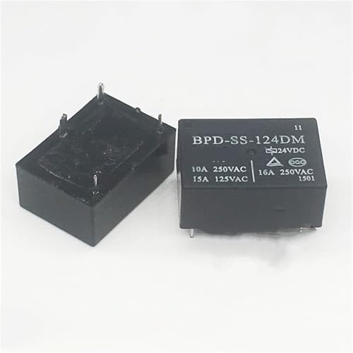Relais BPD-SS-112DM 12V CC 16A 4 broches pour circuits électroniques