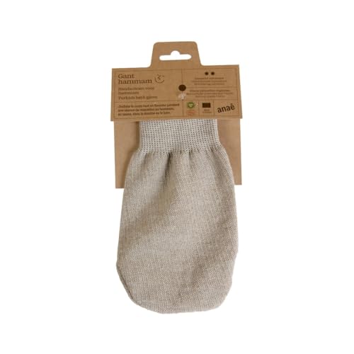 Gant hammam en lin et coton bio Anae