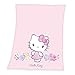 Produktbild Herding Hello Kitty Fleecedecke, 130 x 160 cm, Polyester/Fleece