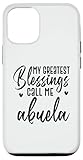 Photo Gallery custodia per iphone 12/12 pro nonna grandkids my greatest blessings call me abuela Photo Gallery custodia per iphone 12/12 pro nonna grandkids my greatest blessings call me abuela