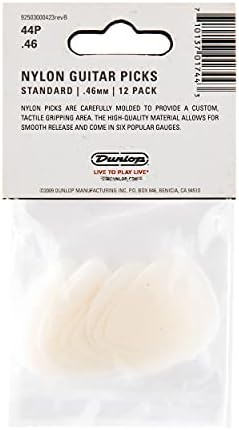 Dunlop JD-44P.46 Nylon Standard Player Pack (Pack of 12)