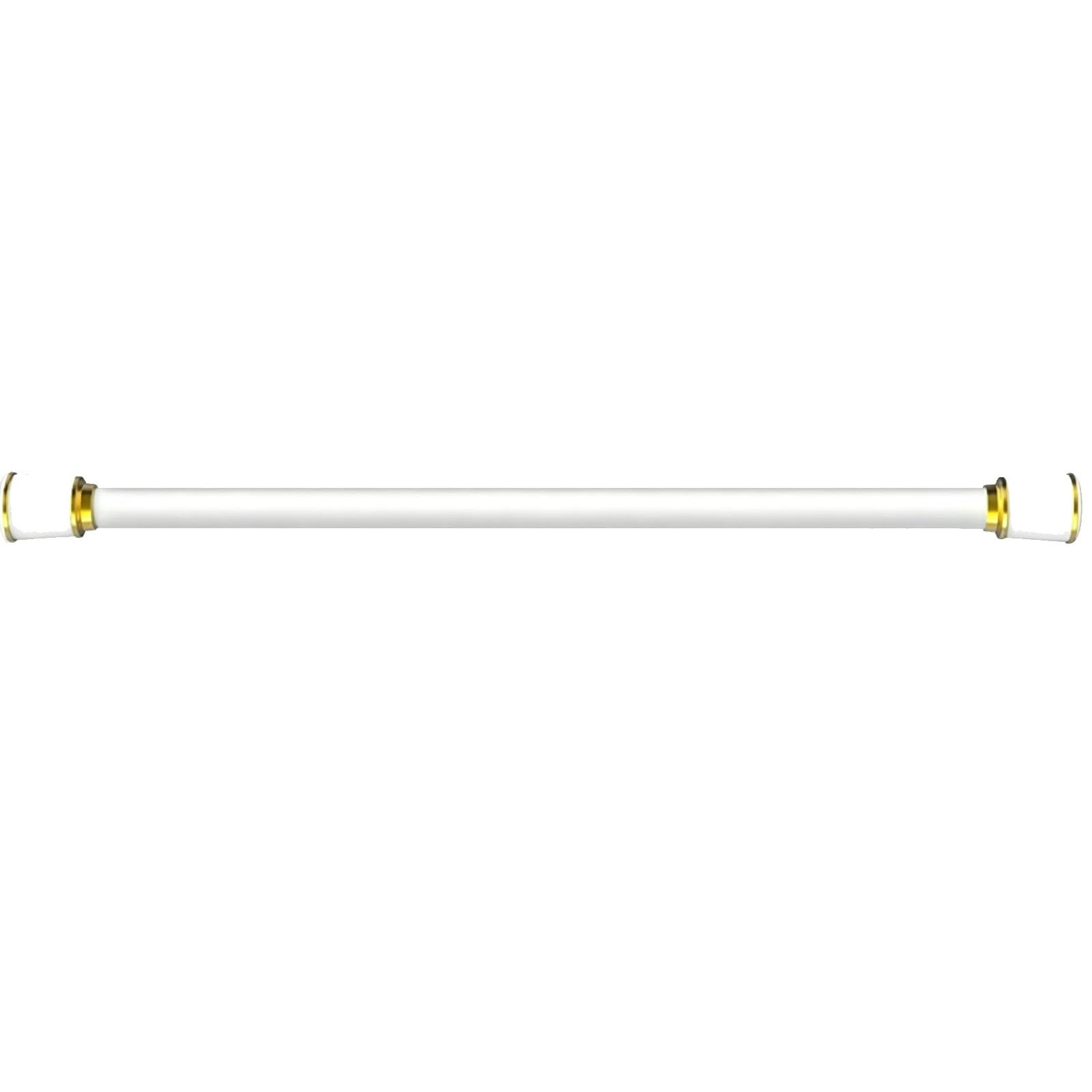 Carbon Steel Curtain Rod Tension, 28–161 In Adjustable Curtain Rods