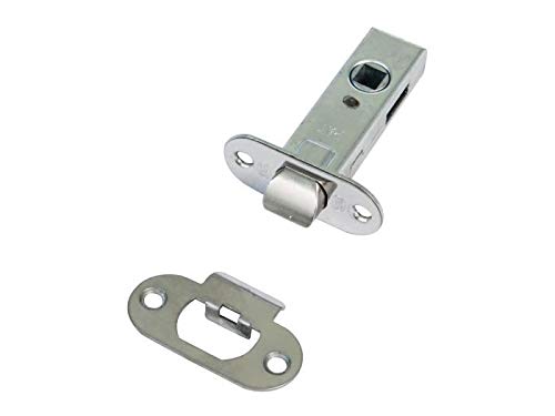 AMIG - Picaporte Amig Redondeado 8/45-Niquel