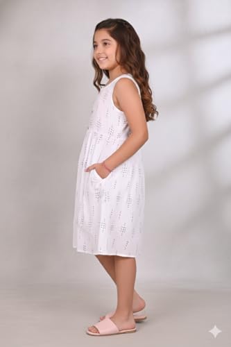 Image of VIKITA 2017 Girls Embroidery Cotton Long Sleeve Flower Dresses LH5460 for 1-8 Years ?-