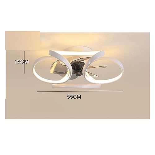 Ventilador de techo LED silencioso que elimina el calor en el dormitorio 3
